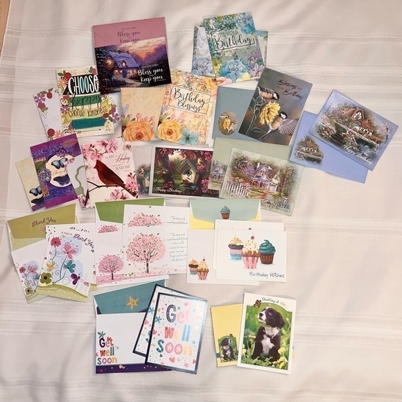 Greeting Cards 250+ All Occasion Cards & Envelopes‎ NEW Birthday Get Well Blank - Picture 6 of 14